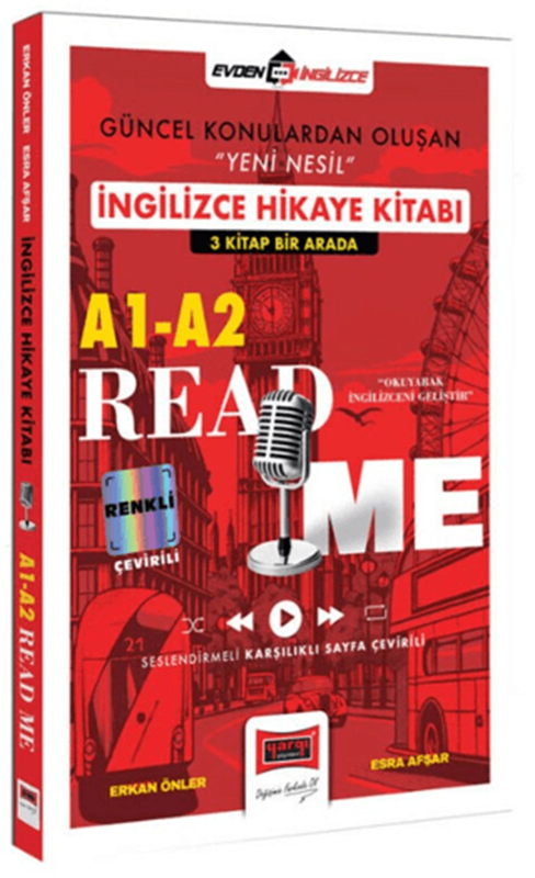 resm A1-A2 Read Me İngilizce Hikaye Kitabı 3 Kitap Bir Arada
