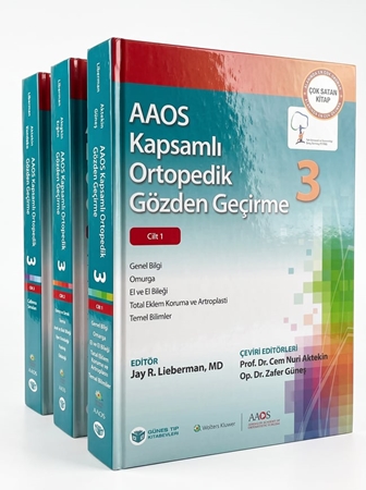 Resim AAOS Kapsamlı Ortopedik Gözden Geçirme - 3 Cilt TOTBİD YAYINI