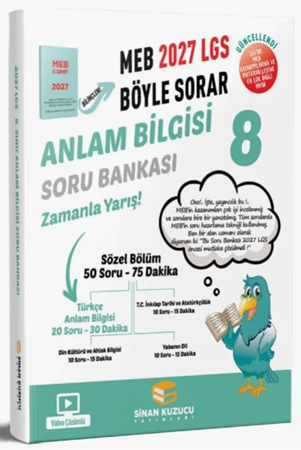 Resim MEB 2027 8. Sınıf LGS Anlam Bilgisi Soru Bankası