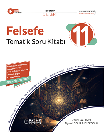 Resim Palme 11.Sınıf Joker Felsefe Tematik Soru Kitabı