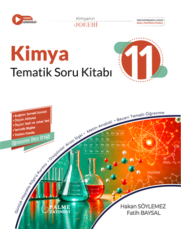 Resim Palme 11.Sınıf Joker Kimya Tematik Soru Kitabı