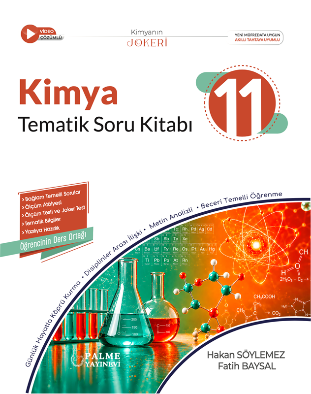 resm Palme 11.Sınıf Joker Kimya Tematik Soru Kitabı