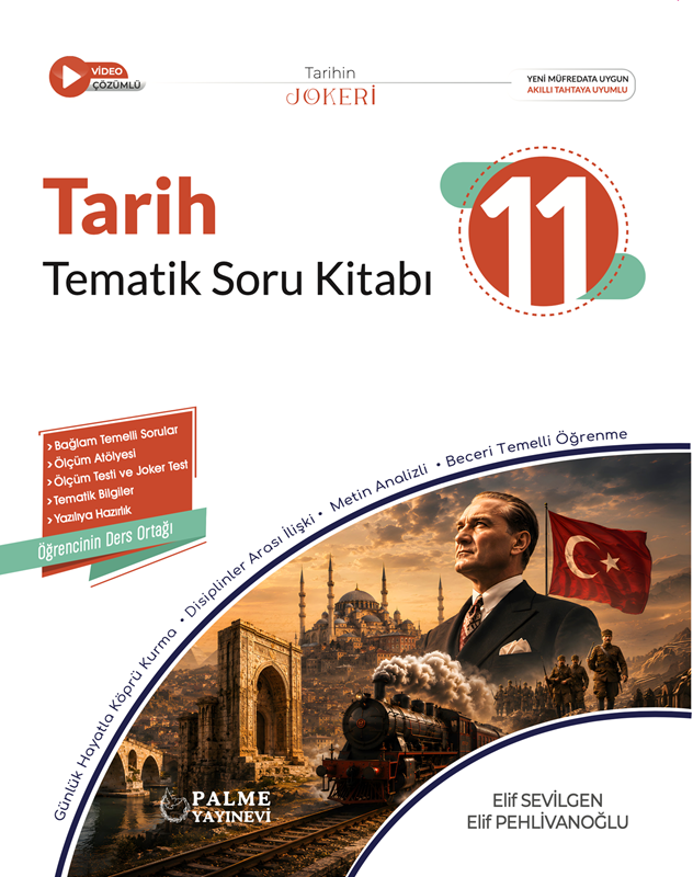 resm Palme 11.Sınıf Joker Tarih Tematik Soru Kitabı