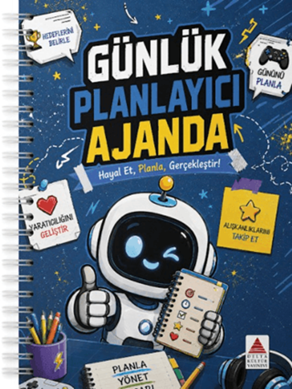 resm Günlük Planlayıcı Okul Ajandası