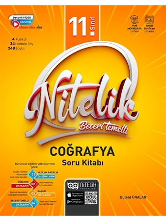 Resim Nitelik 11.Sınıf Beceri Temelli Coğrafya Soru Kitabı