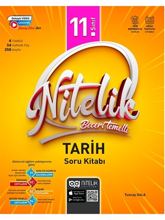 Resim Nitelik 11.Sınıf Beceri Temelli Tarih Soru Kitabı