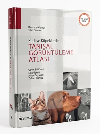 Resim Kedi ve Köpeklerde Tanısal Görüntüleme Atlası ve QR Kodlu Video İçerik