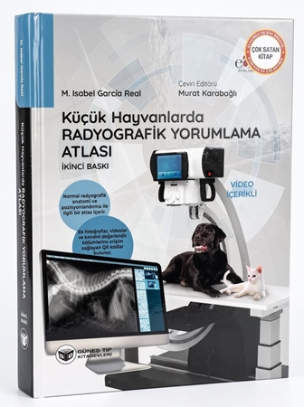 Resim Küçük Hayvanlarda Radyografik Yorumlama Atlası (QR Kodlu Videolu)