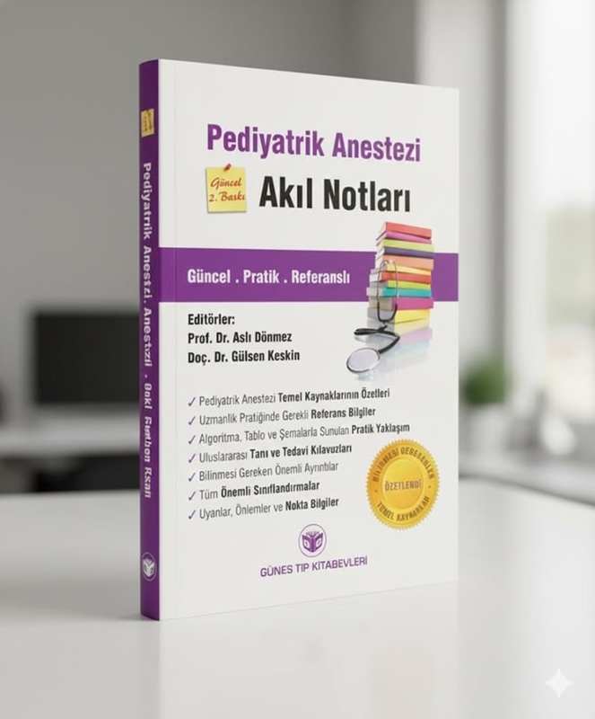 resm Pediyatrik Anestezi Akıl Notları Güncel 2. Baskı