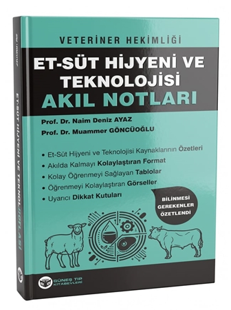 Resim Veteriner Hekimliği Et - Süt Hijyeni ve Teknolojisi Akıl Notları