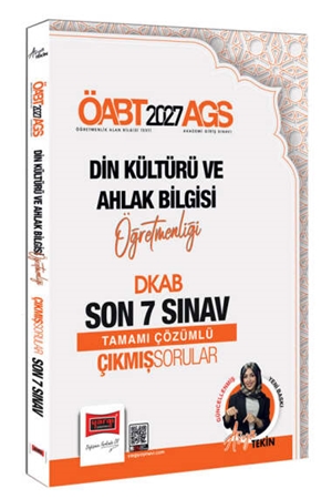 Resim Yargı Yayınları 2027 ÖABT AGS Din Kültürü ve Ahlak Bilgisi Öğretmenliği DKAB Tamamı Çözümlü Son 7 Sınav Çıkmış Sorular