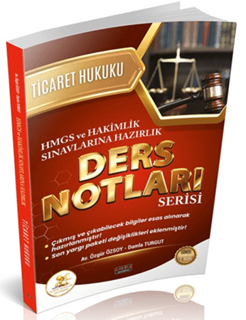 Resim HUKAL HMGS - Hakimlik Ticaret Hukuku Ders Notları