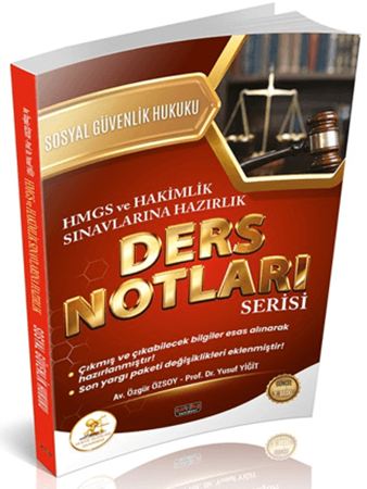 Resim HUKAL HMGS - Hakimlik Sosyal Güvenlik Hukuku Ders Notları