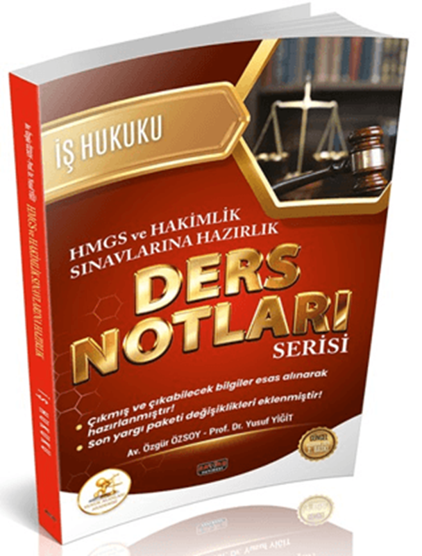resm HUKAL HMGS - Hakimlik İş Hukuku Ders Notları