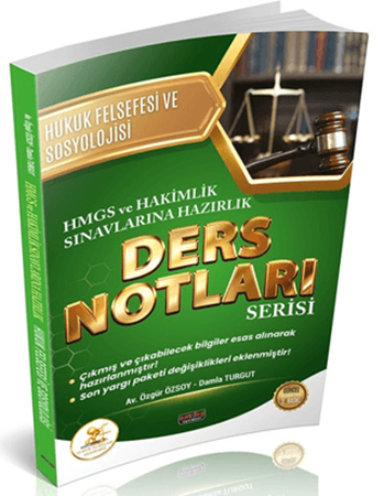 Resim HUKAL HMGS - Hakimlik Hukuk Felsefesi ve Sosyolojisi Ders Notları