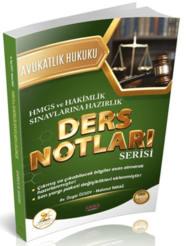 resm HUKAL HMGS - Hakimlik Avukatlık Hukuku Ders Notları
