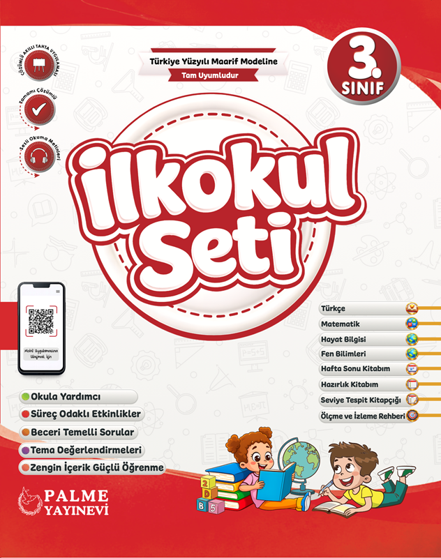 resm Palme 3.Sınıf İlkokul Seti
