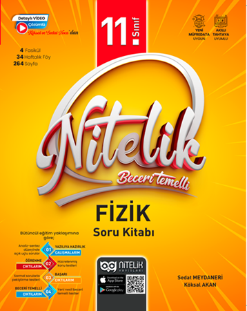 Resim Nitelik 11.Sınıf Fizik Soru Kitabı Beceri Temelli