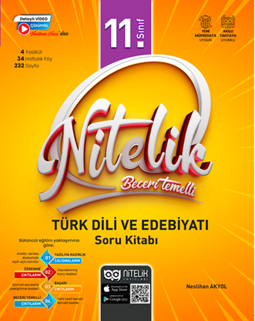 Resim 11. Sınıf Türk Dili Ve Edebiyatı Beceri Ve Temelli Soru Kitabı