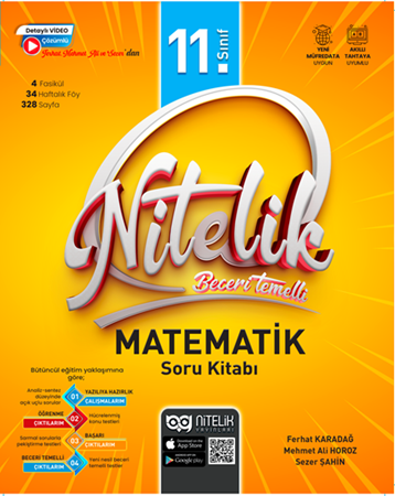 Resim Nitelik 11.Sınıf Matematik Beceri Temelli Soru Kitabı