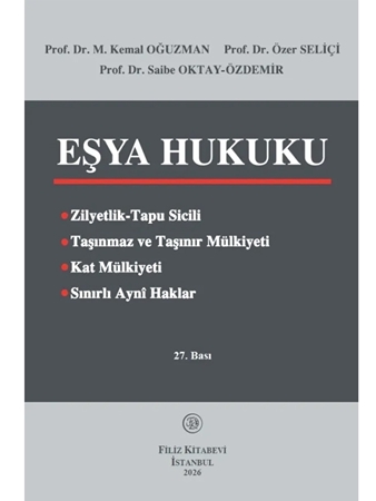 Resim Eşya Hukuku (Ön Sipariş)