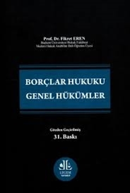 resm Borçlar Hukuku Genel Hükümler