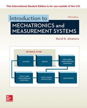 Resim Introduction To Mechatronics And Measurement Systems 5 Ed. (Kapak değişebilir)
